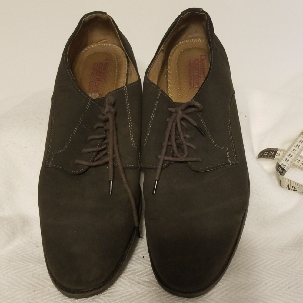 Dexter comfort mens sueded leather uppers casual dress shoes Shoes size 12